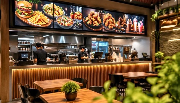 Digital Menu Boards & LED Screens for Restaurants, Cafes & Food Courts in Pakistan