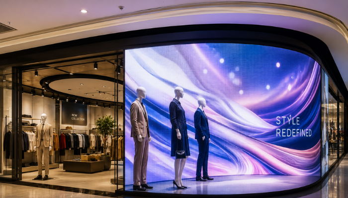 Curved LED Screens for Retail Spaces: When Straight Panels Aren't Enough