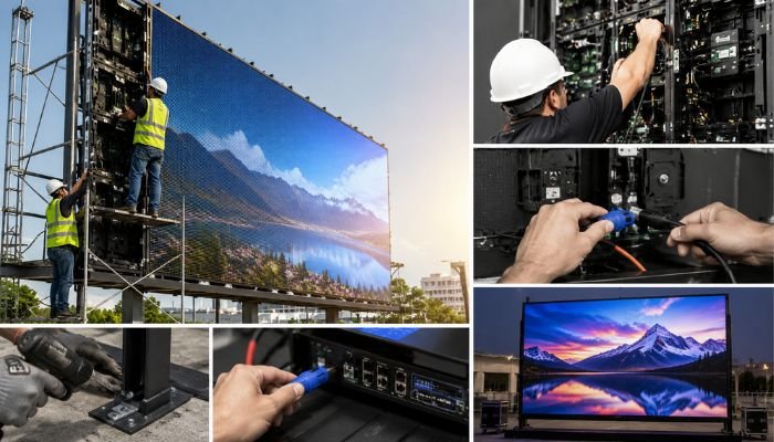 SMD Screen Installation Complete Guide: Step-by-Step LED Display Setup Process in Pakistan